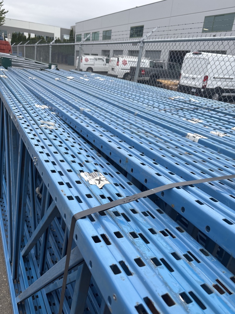 Used Frame: Redirack 3in x 42in x 16ft(192in) - welded
