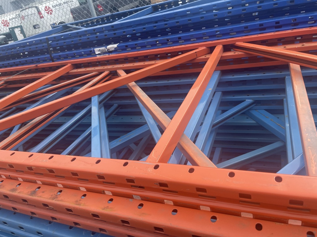 Used Frame: Redirack 3in x 42in x 16ft(192in) - welded