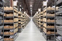 Widespan Unit - 96"H x 24"D x 96"W with 4 shelf levels