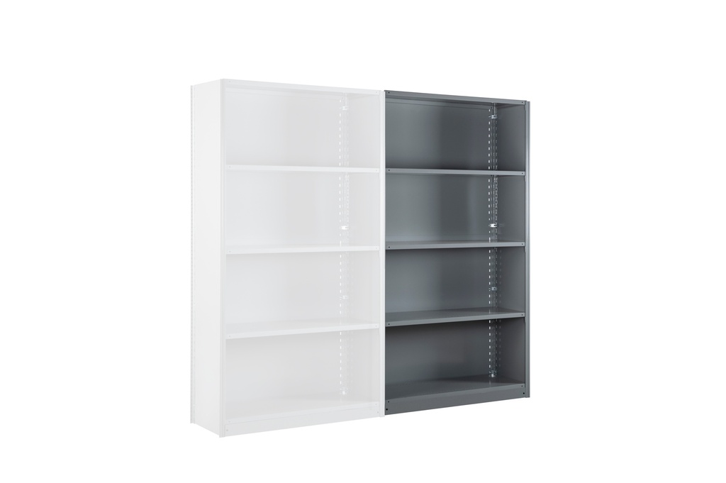 Interlok Unit - 88"H x 18"D x 96"W with 4 shelf levels 