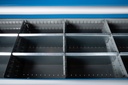 Modular Unit - 76"H x 18"D x 48"W with 5 modular drawers