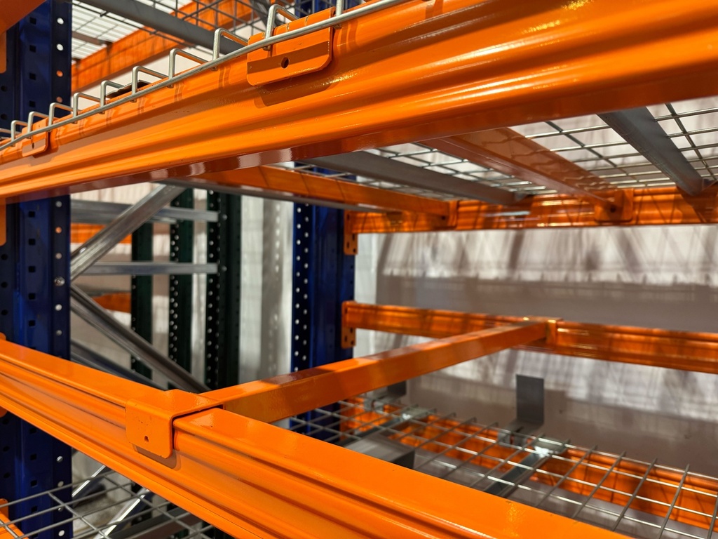 Safety bar: Teardrop 48" (Orange) Box beam only