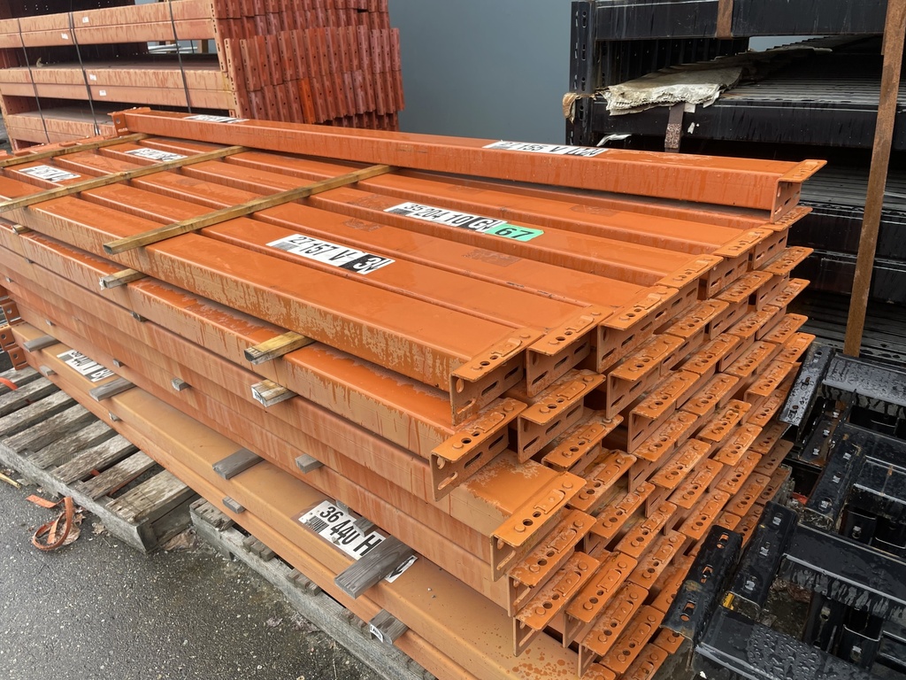 Used Beams: Teardrop 07ft 8in(92in) long x 4in 3-Tab (Step)