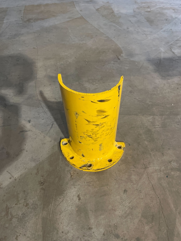 Post protector: Universal 7.5" (12" high) Anchored - hardware extra