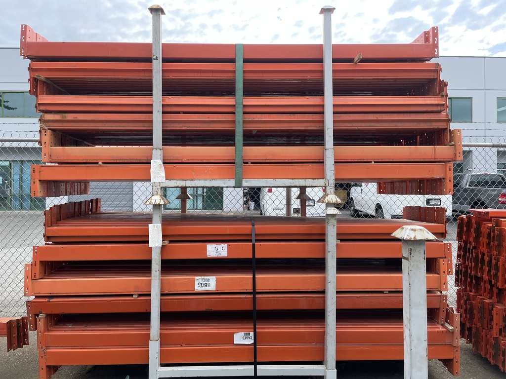Used Beams: Redirack 09ft (108in) long x 3.75in (Step)