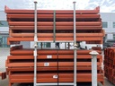 Used Beams: Redirack 09ft (108in) long x 3.75in (Step)