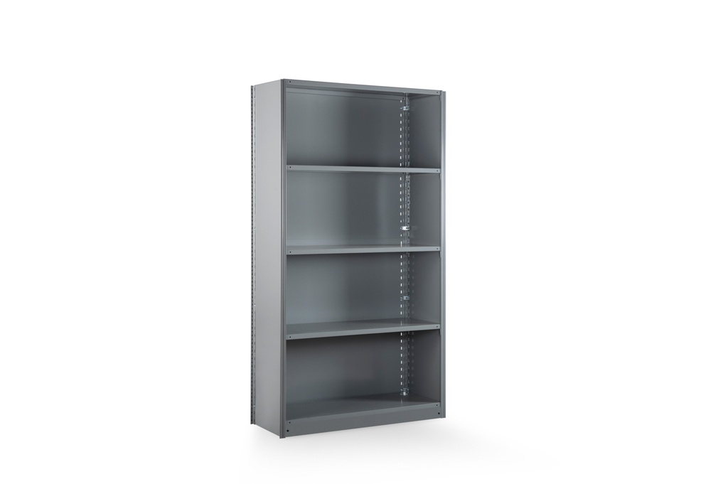 Interlok Unit - 88"H x 18"D x 48"W with 4 shelf levels (Closed)