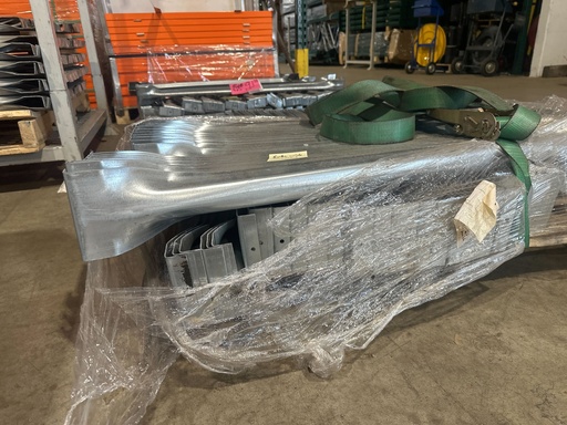 [U-SB-42-REW] Used Safety bar: Universal Style 42" (Galvanized) round extra wide 