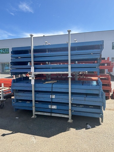 Used Beams: Redirack 09ft (108in) long x 3.75in (Step)